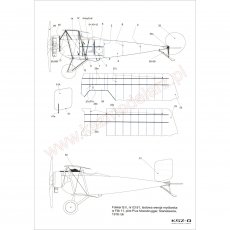 Samolot myśliwski Fokker B.II - MPModel 18