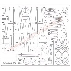 Messerschmitt Bf-109 E7 -...
