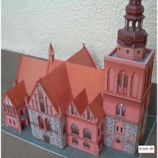 Kościół gotycki w Gryfinie XIII - Modelik 3/00