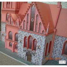 Kościół gotycki w Gryfinie XIII - Modelik 3/00