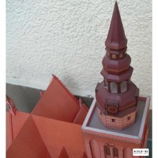 Kościół gotycki w Gryfinie XIII - Modelik 3/00