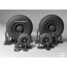 F-14A Tomcat - komplet kół...