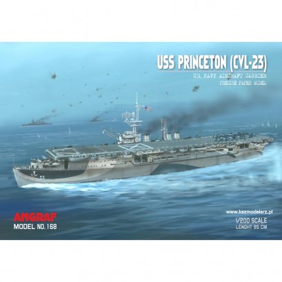 USS Princeton CVL-23 - amerykański lotniskowiec - Angraf 168