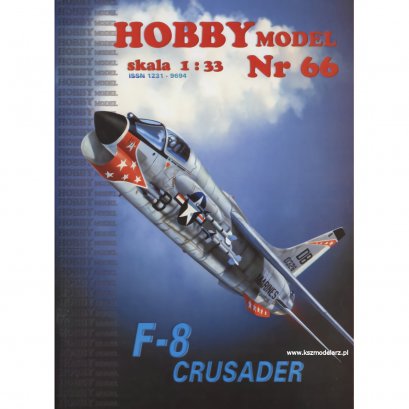 Samolot myśliwski F-8 Crusader - Hobby Model 66