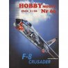 Samolot myśliwski F-8 Crusader - Hobby Model 66
