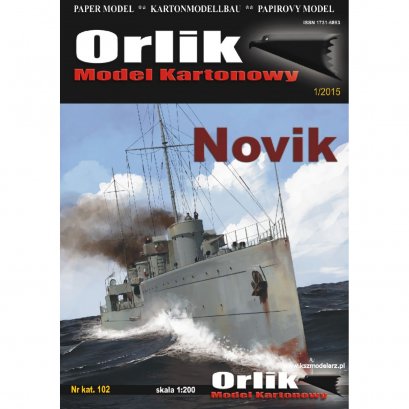 Rosyjski niszczyciel Novik - Orlik 102