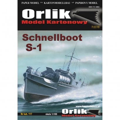Kuter torpedowy Schnellboot S-1 - Orlik 117
