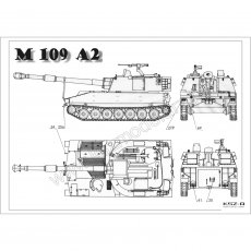 Samobieżna haubica M109 A2 - Modelik 2/23