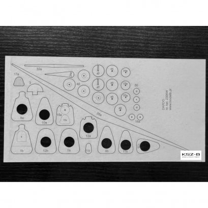 SAI-403 Dardo - szkielet - Modelik 6/23