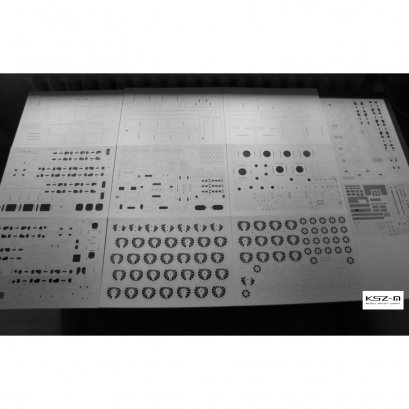 HCP 1-6-2 Bułgar - szkielet, detale wycięte laserowo - Modelik 24/15