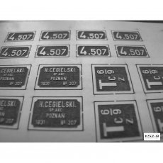 HCP 1-6-2 Bułgar - szkielet, detale wycięte laserowo - Modelik 24/15