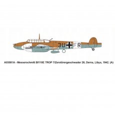 Samolot Messerschmitt Bf110E/E-2 TROP - Airfix A03081A