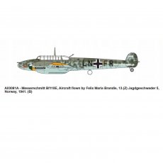 Samolot Messerschmitt Bf110E/E-2 TROP - Airfix A03081A