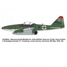 Samolot Messerschmitt Me262A-1a/2a - Airfix A03090A
