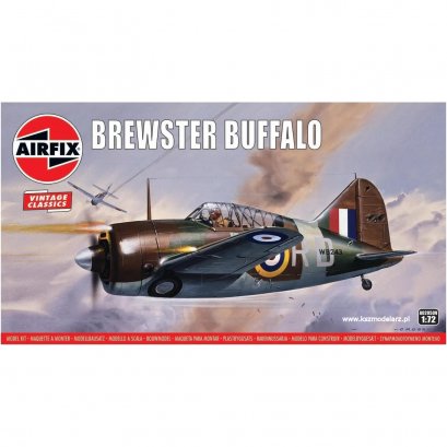 Samolot myśliwski Brewster Buffalo - Airfix A02050V