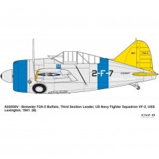 Samolot myśliwski Brewster Buffalo - Airfix A02050V