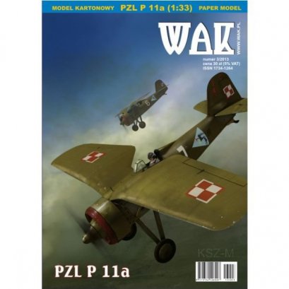 WAK 3/13 - Samolot PZL P 11a