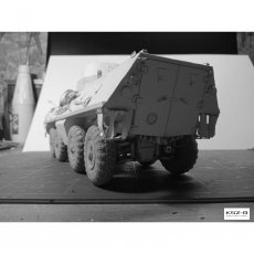 Model wykonany przez autora przed pomalowaniem, tzw. "surówka"