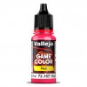 Vallejo 72157. Fluorescent Red - Farba Game Color Fluo