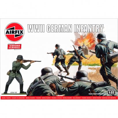 WIWII German Infantry 1:32 - Airfix A02702V