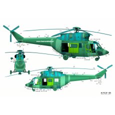PZL W-3RL Sokół SAR - śmigłowiec wielozadaniowy - MS Model 028