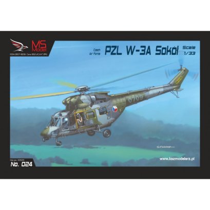 Śmigłowiec PZL W-3A Sokół Czech Air Force - MS Model 024