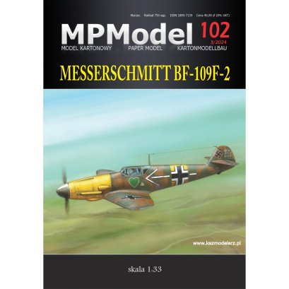 Messerschmitt Bf-109 F-2 - MPModel 102