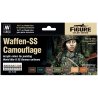 Vallejo 70180 Waffen-SS Camouflage - Zestaw 8 farb Model Color