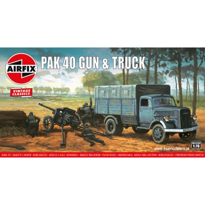 Opel Blitz & Pak 40 Gun - Airfix A02315V