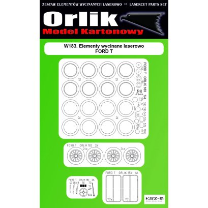 Szkielet, detale do samochodu FORD T - Orlik 183