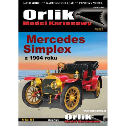 Mercedes Simplex - samochód osobowy z 1904 r - Orlik 184