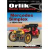 Mercedes Simplex - samochód osobowy z 1904 r - Orlik 184