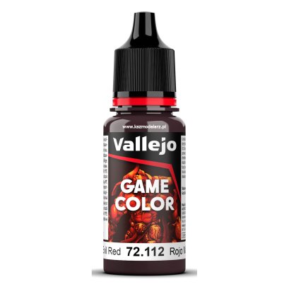 Vallejo 72112. Evil Red - Farba Game Color