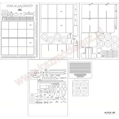 STAR 28 Łączność - szkielet, detale, bieżniki - Answer 517