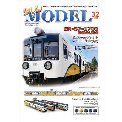 EN-57-1703 ENDOLINO (Koleje Dolnośląskie) - Sklej Model 32