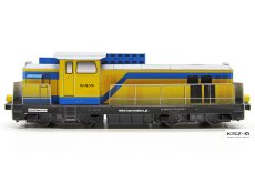Lokomotywa SU42 518 "POLSAT" - Sklej Model 35