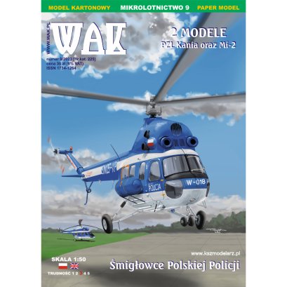 PZL Mi-2 i PZL Kania - śmigłowce Polskiej Policji - WAK 9/2023