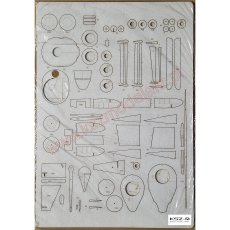 Szkielet do samolotu F6F Hellcat - MPModel 19