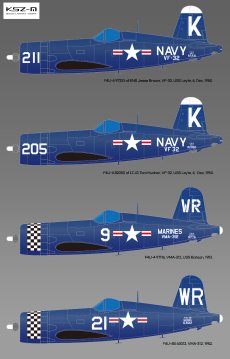 F4U-4 Battle of Jangjin Reservoir - Academy 12353