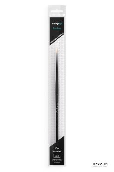 Pędzel No. 0 Pro Modeler - Natural Hair Round - Vallejo B01000