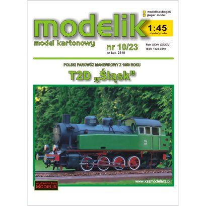 T2D Śląsk parowóz manewrowy - Modelik 10/23