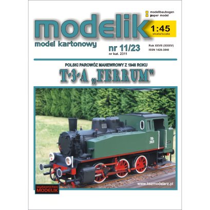 FERRUM T-3-A parowóz manewrowy - Modelik 11/23