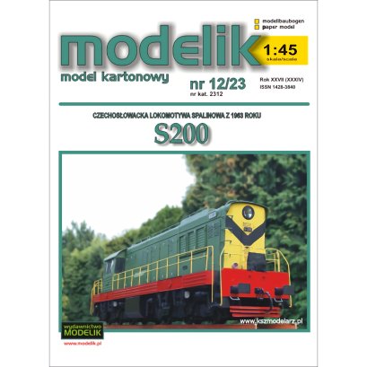 Lokomotywa spalinowa S200 (T669) - Modelik 12/23