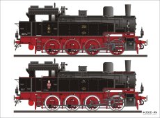 Parowóz towarowy T13 (TKp1) - Modelik 13/23