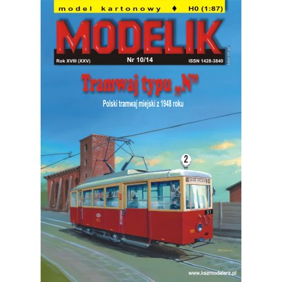 Tramwaj typu N 1:87 (H0) - Modelik 10/14