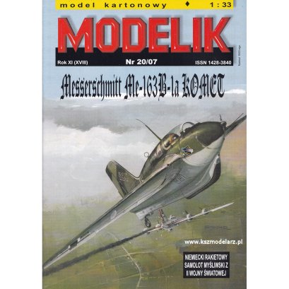 Samolot Me-163B 1-a KOMET - Modelik 20/07