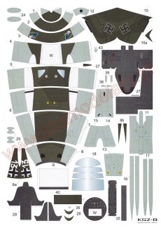 Samolot Me-163B 1-a KOMET - Modelik 20/07