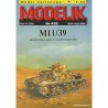 M11/39 - włoski czołg lekki - Modelik 4/02