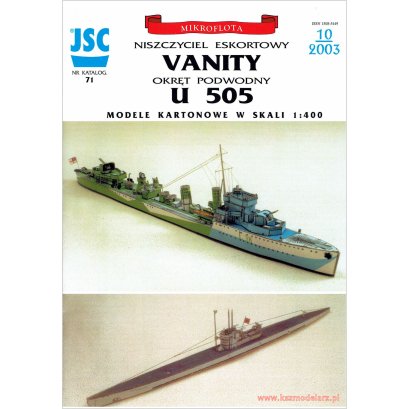Niszczyciel eskortowy VANITY, U 505 - JSC-071