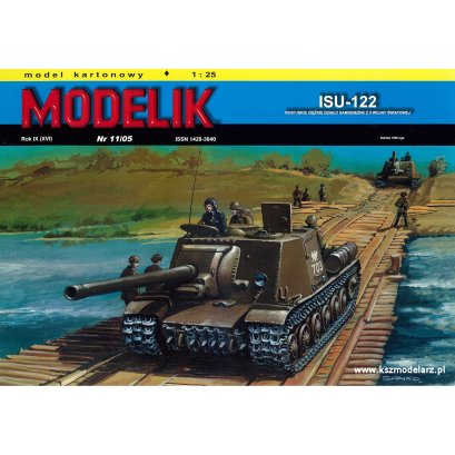 Działo samobieżne ISU-122 - Modelik 11/05